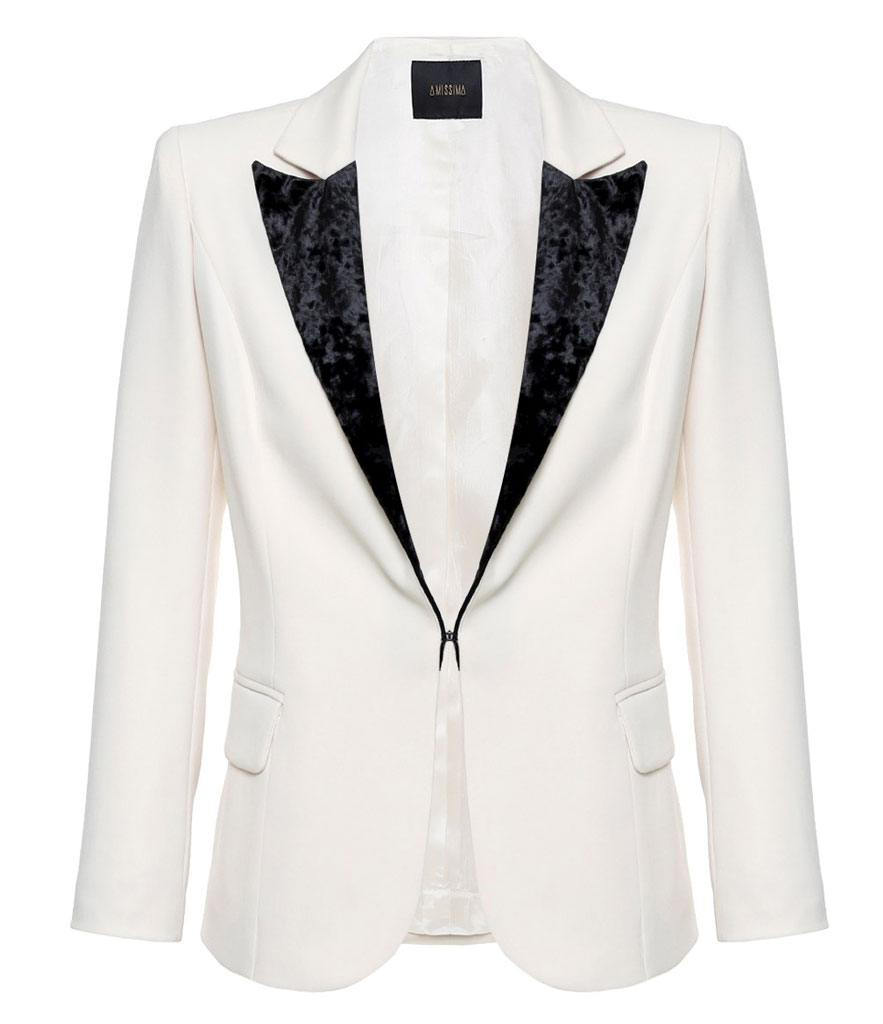 blazer branco do michael
